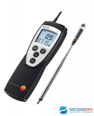 Анемометр с зондом-крыльчаткой, Testo 416, Testo
